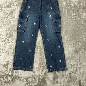 SO women’s Relaxed Fit Embroidered Jeans